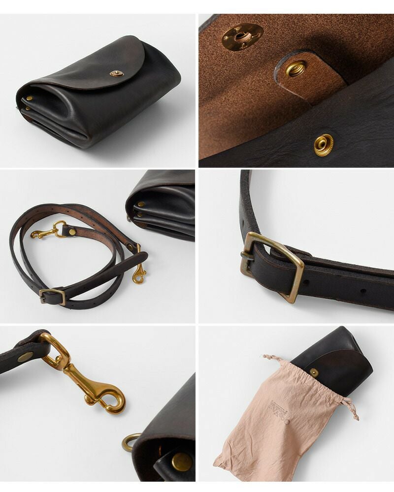VASCO ヴァスコ OLD OIL レザー ギャルソン 2way バッグ “LEATHER