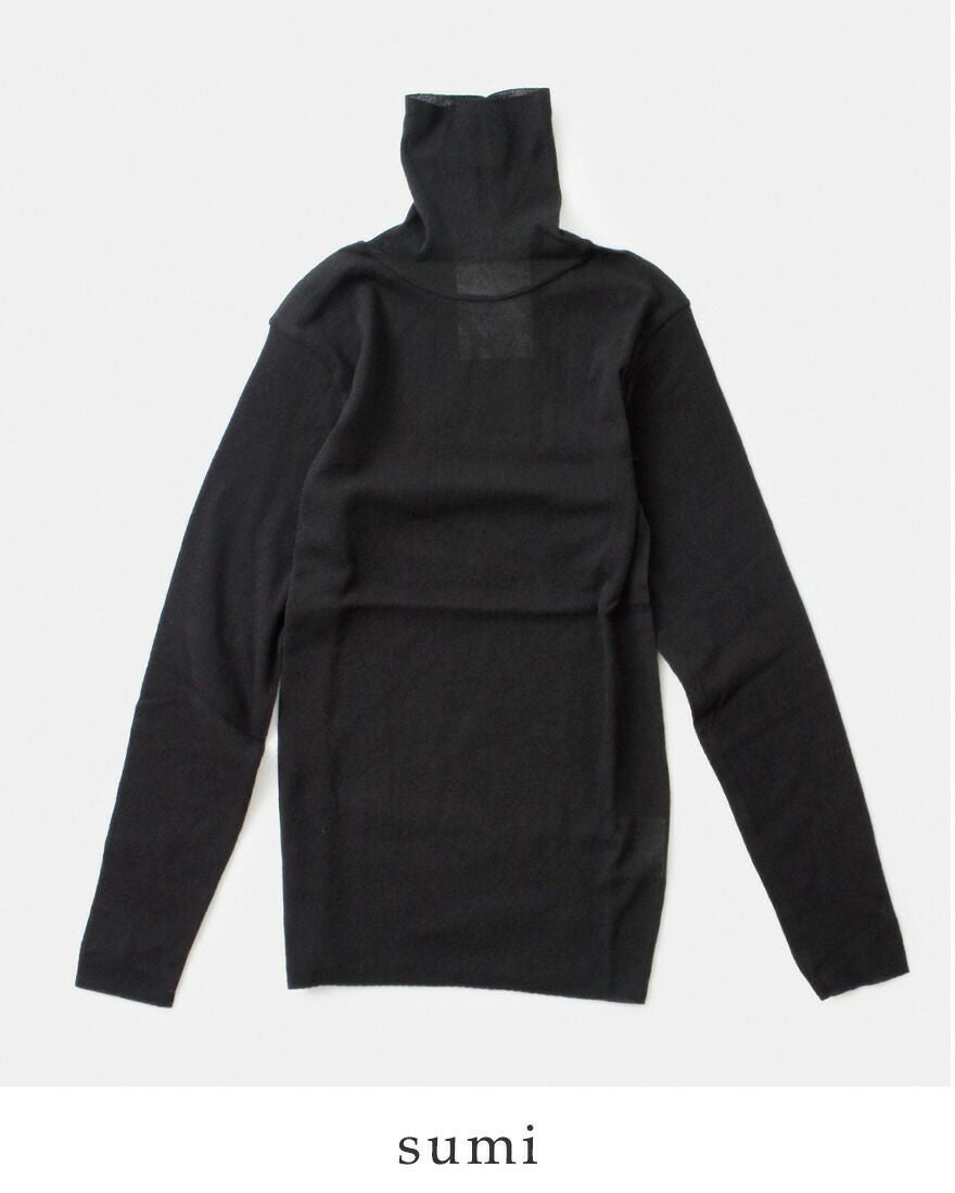 evam eva  コットンカシミアタートルネック evam eva エヴァムエヴァ コットン タートルネック プルオーバー