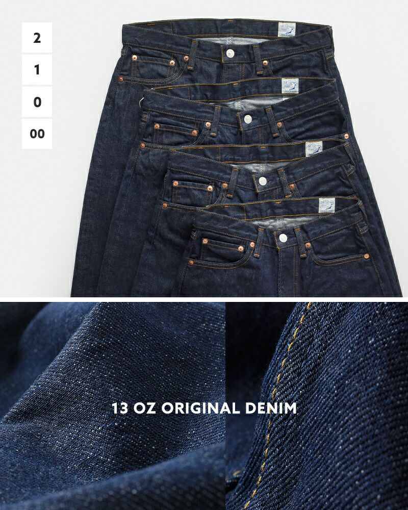 or slow オアスロウ 101 ダッド フィット デニム パンツ 01-1010w ユニ