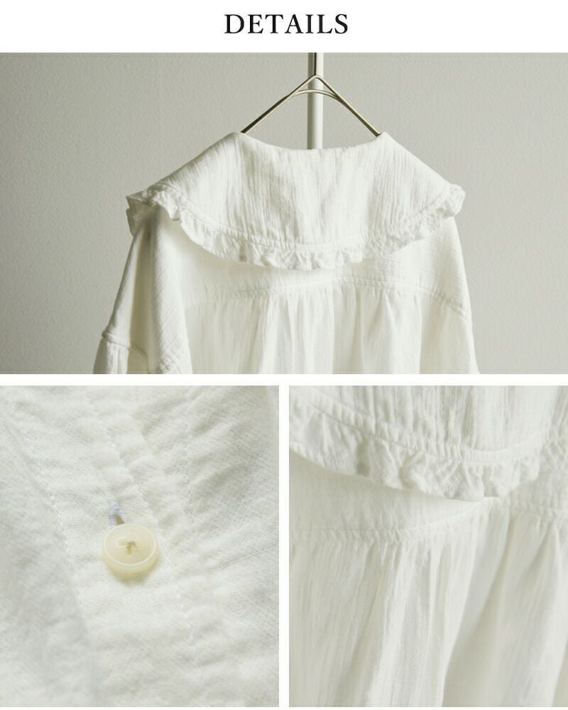 THE SHINZONE コットンガーゼブラウス COTTON GAUZE BLOUSE – Shinzone
