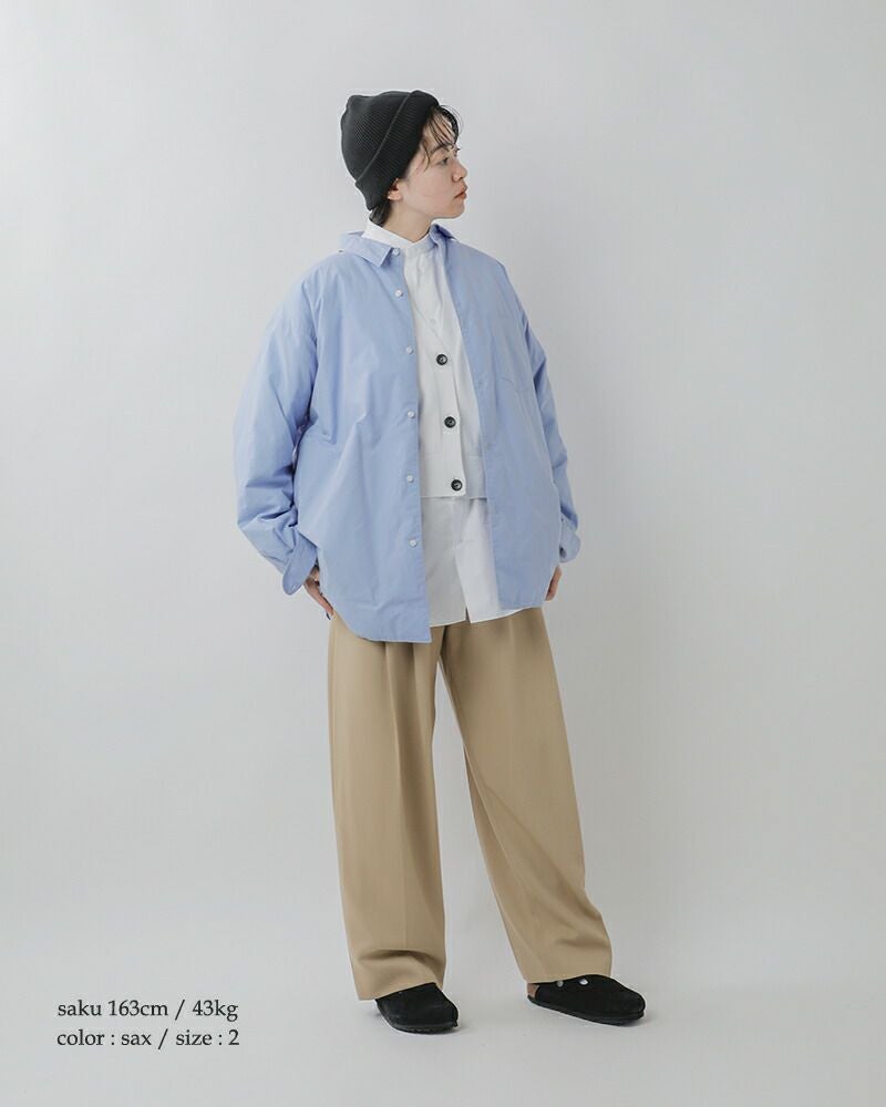 30%OFF】miffew ミフュー オーバー ダウン シャツ “OVER DOWN SHIRTS