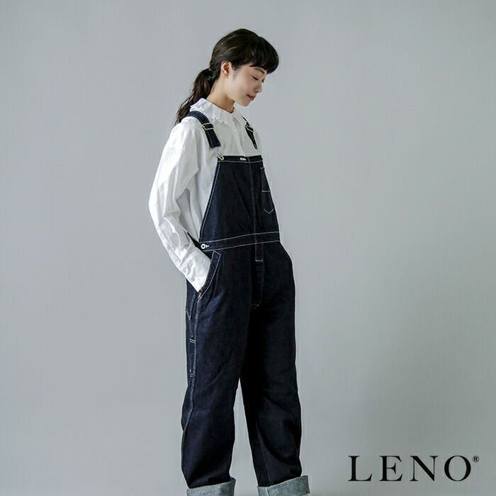 LENO リノ セルヴィッチデニム オーバーオール leno-pt005-008-hm