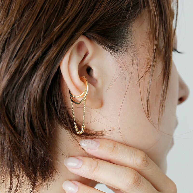 Aperdiem アペルディエム ノイズ サークル イヤーカフ “Noise Circle