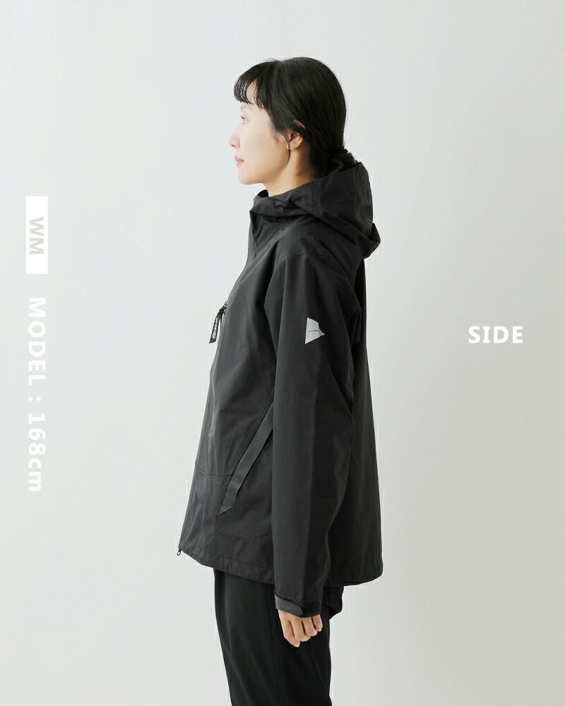 and wander アンドワンダー ハイカー レイン ジャケット “2.5L hiker