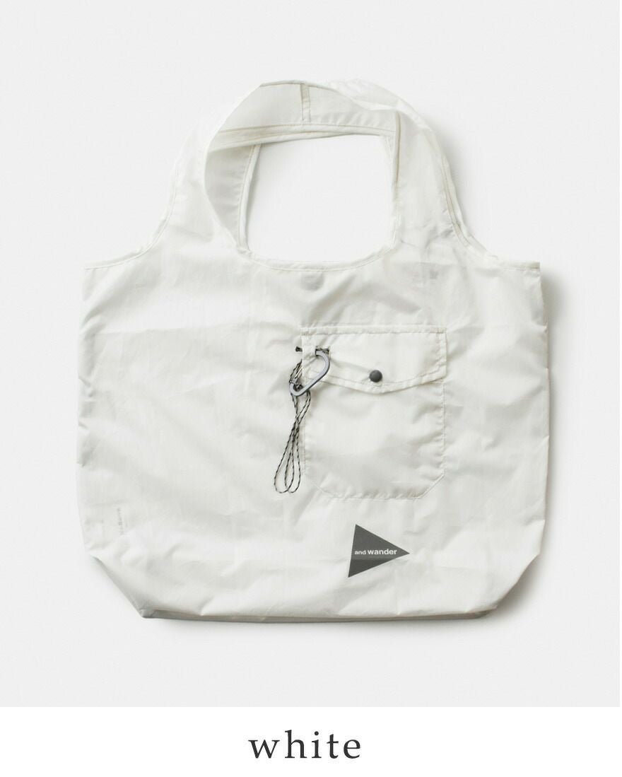 and wander アンドワンダー グローサリー ポケット バッグ “grocery