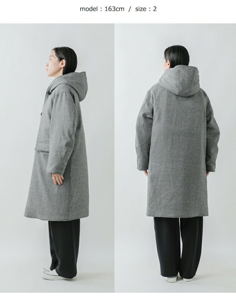 Wayu☆miffewWOOL HOODED DOWNCOAT All items – miffew