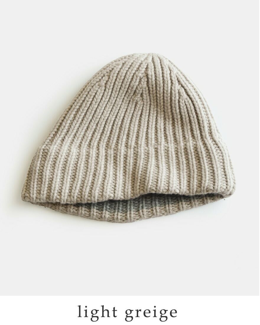 mature ha. ニットキャップ　カシミヤ シルク 混　ブラック　美品 mature ha. マチュアーハ カシミヤ 100％ スラント カッティング