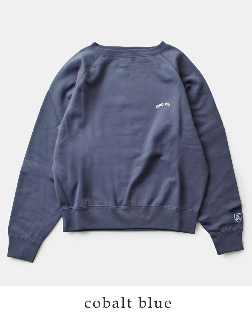 ORCIVAL オーチバル オーシバル ライトフレンチテリー ボートネック