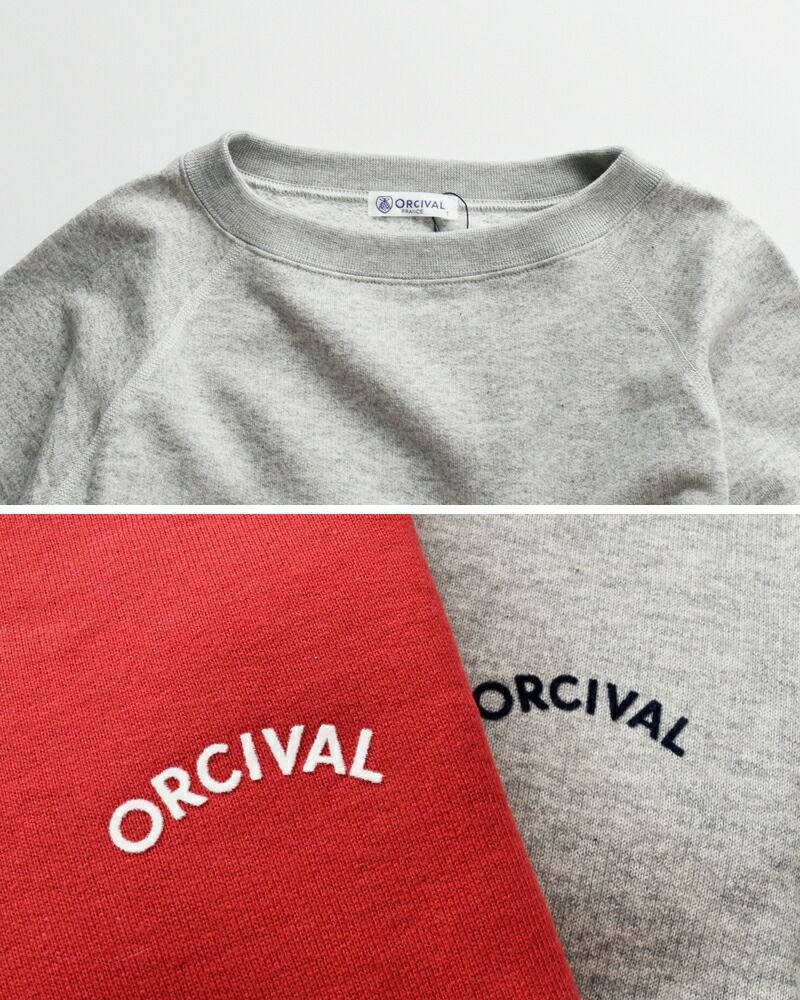 オーシバル　オーチバル　トレーナー　メンズ　レディース  グレー ORCIVAL（オーシバル） トレーナー スウェット メンズ レディース