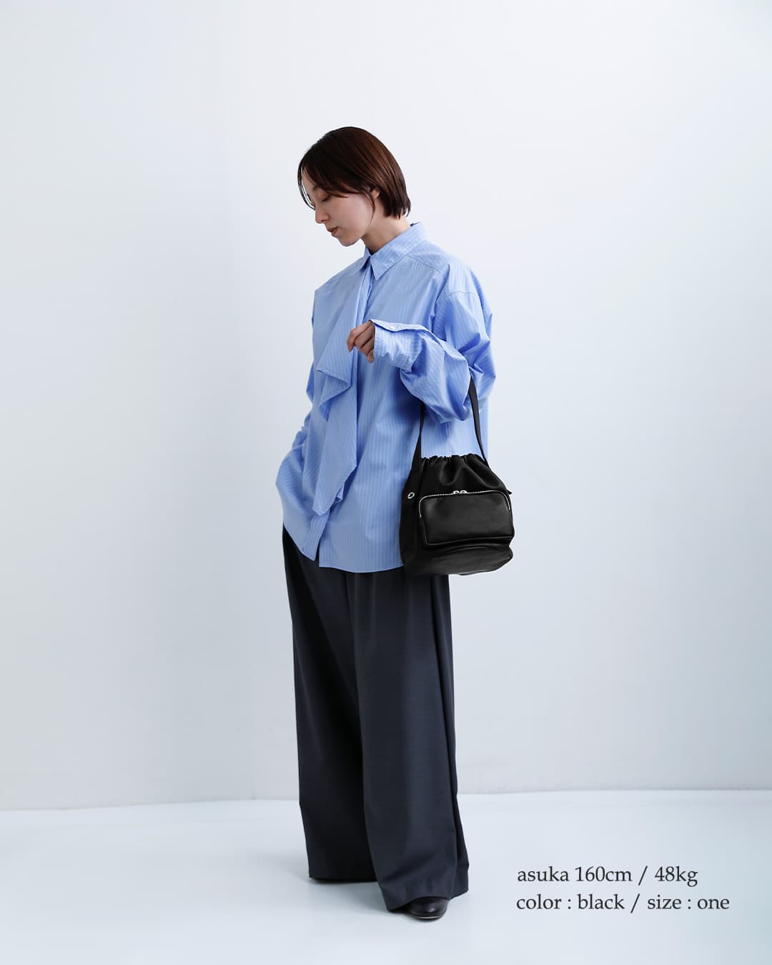 mormyrus モルミルス レザー ジップポケット ショルダー バッグ m170