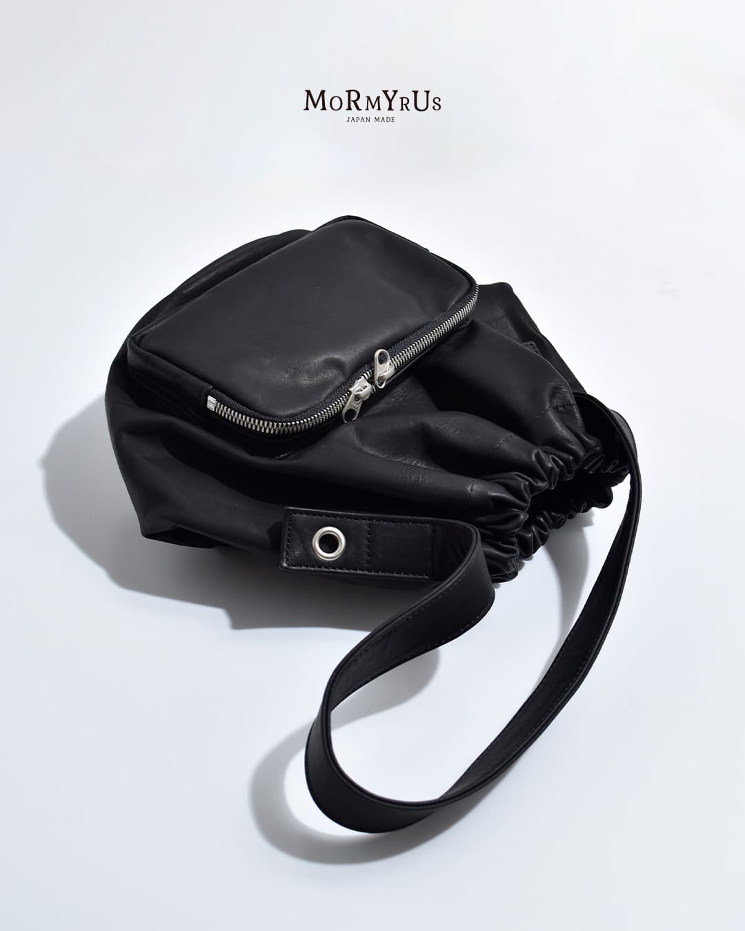 mormyrus モルミルス レザー ジップポケット ショルダー バッグ m170