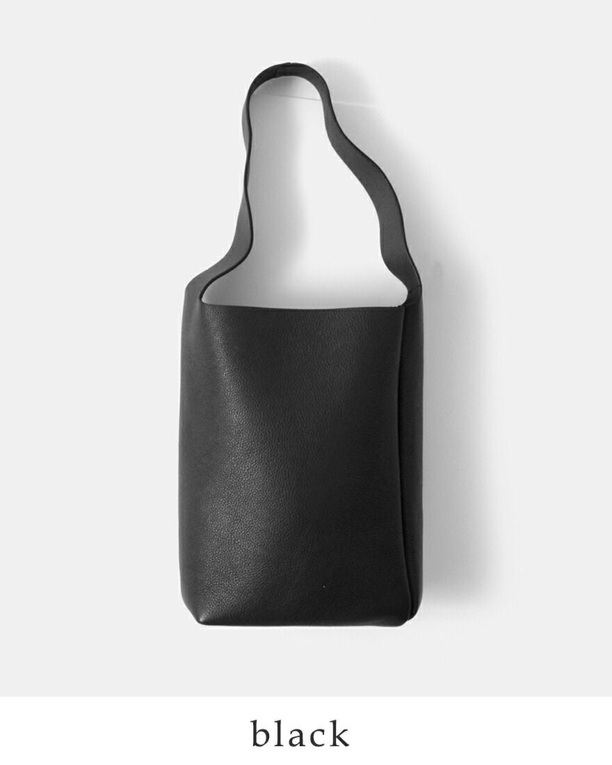 Aeta アエタ ペブルグレイン レザー ショルダー バッグ Sサイズ