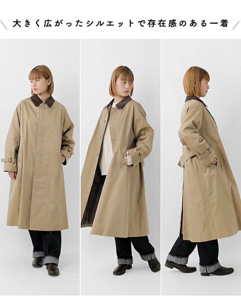 Gymphlex ジムフレックス ギャバジン バルマカーン コート gy-a0571syr