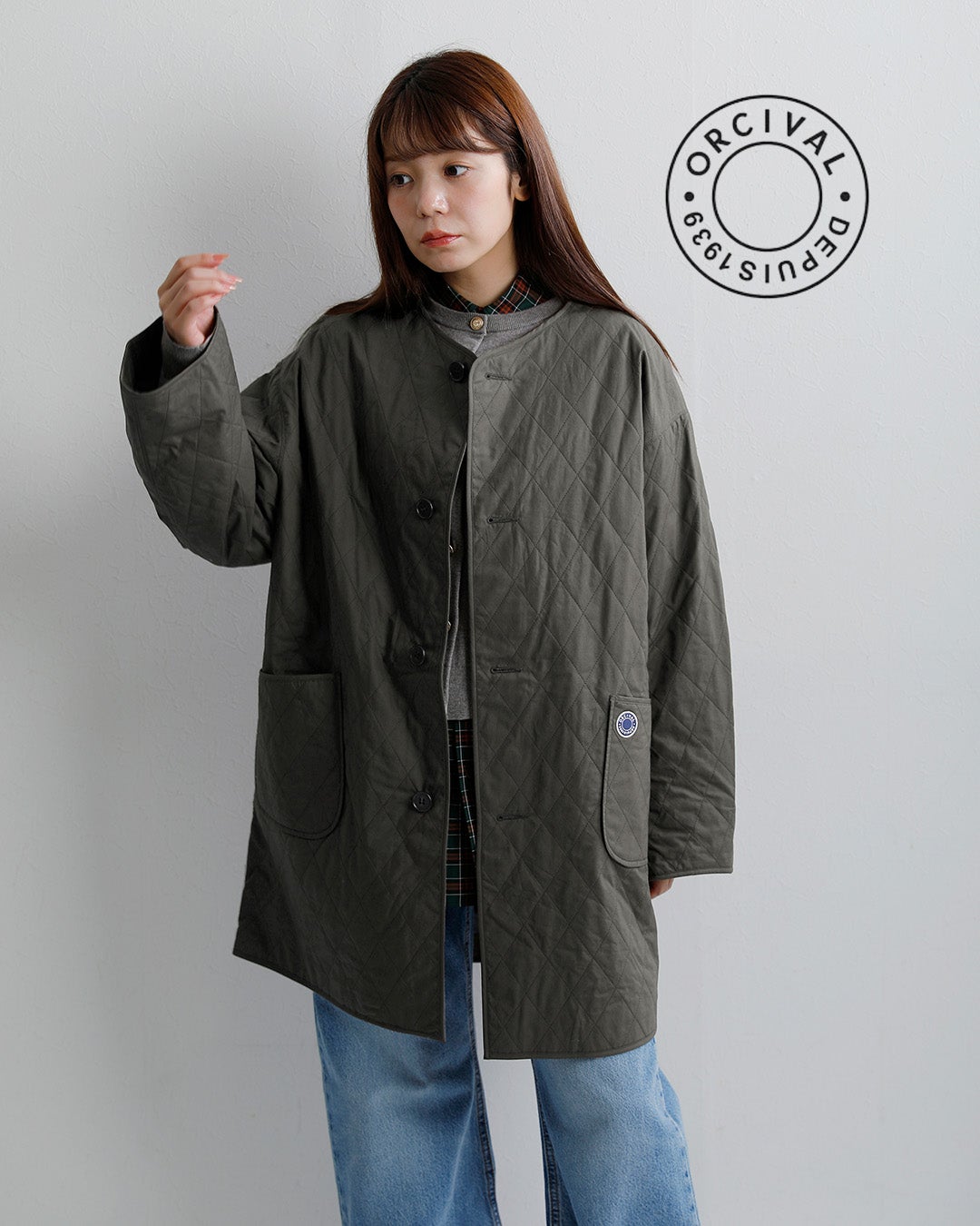 ORCIVAL オーシバル オーチバル コットン インサレーション キルト