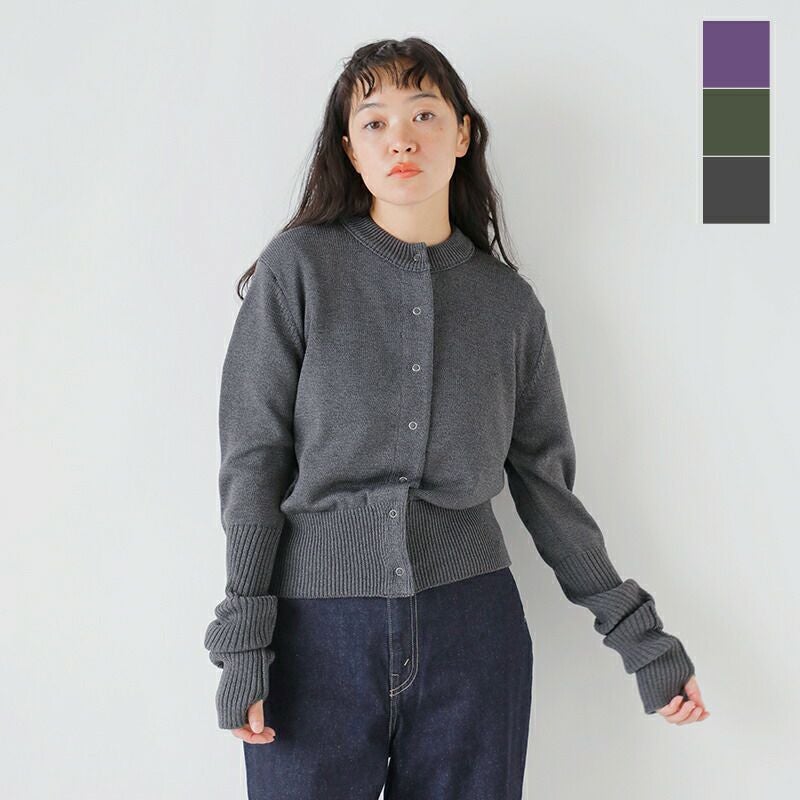 クーポン対象】Shinzone シンゾーン >ウール混 ロングスリーブ リブ