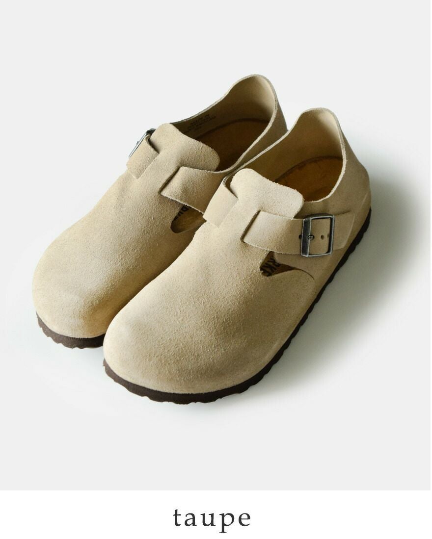 BIRKENSTOCK ビルケンシュトック スエード レザー ストラップ フラット