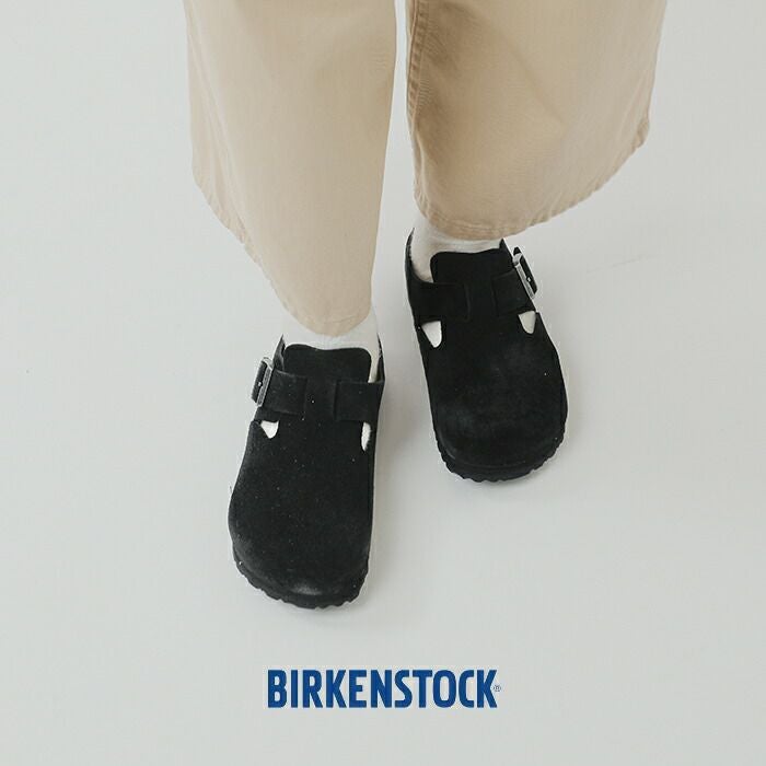 BIRKENSTOCK ビルケンシュトック スエード レザー ストラップ フラット