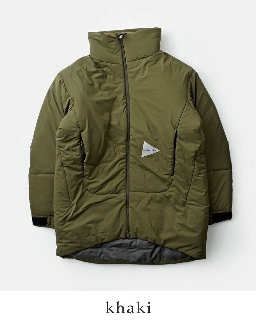 and wander アンドワンダー トップ フリース コート “top fleece coat and wander アンドワンダー トップ フリース コート “top fleece coat