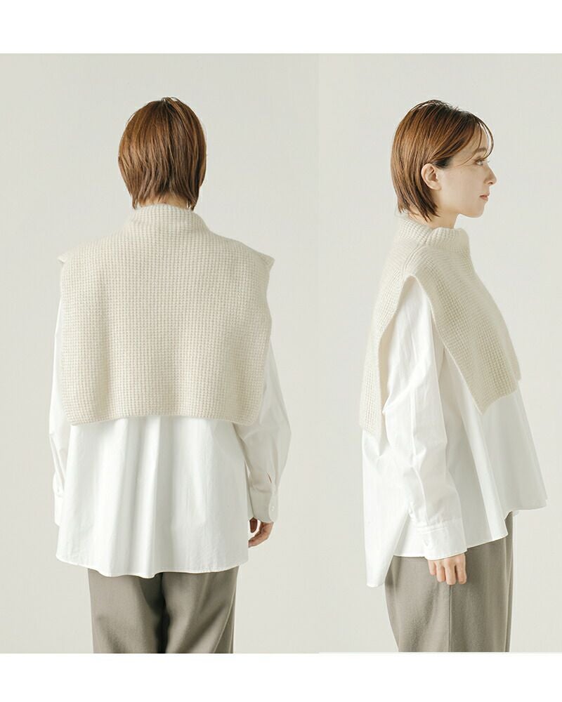 evam eva エヴァムエヴァ ウール フォックス スヌード e243g203-mn