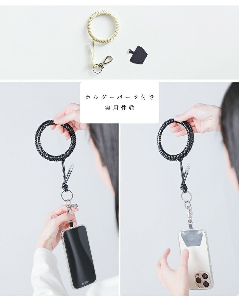 iTTi イッチ　CRISTY KNOT WRIST CIRCLE CHARM CRISTY KNOT WRIST CIRCLE CHARM / RAPTO JP｜レザーリストストラップ