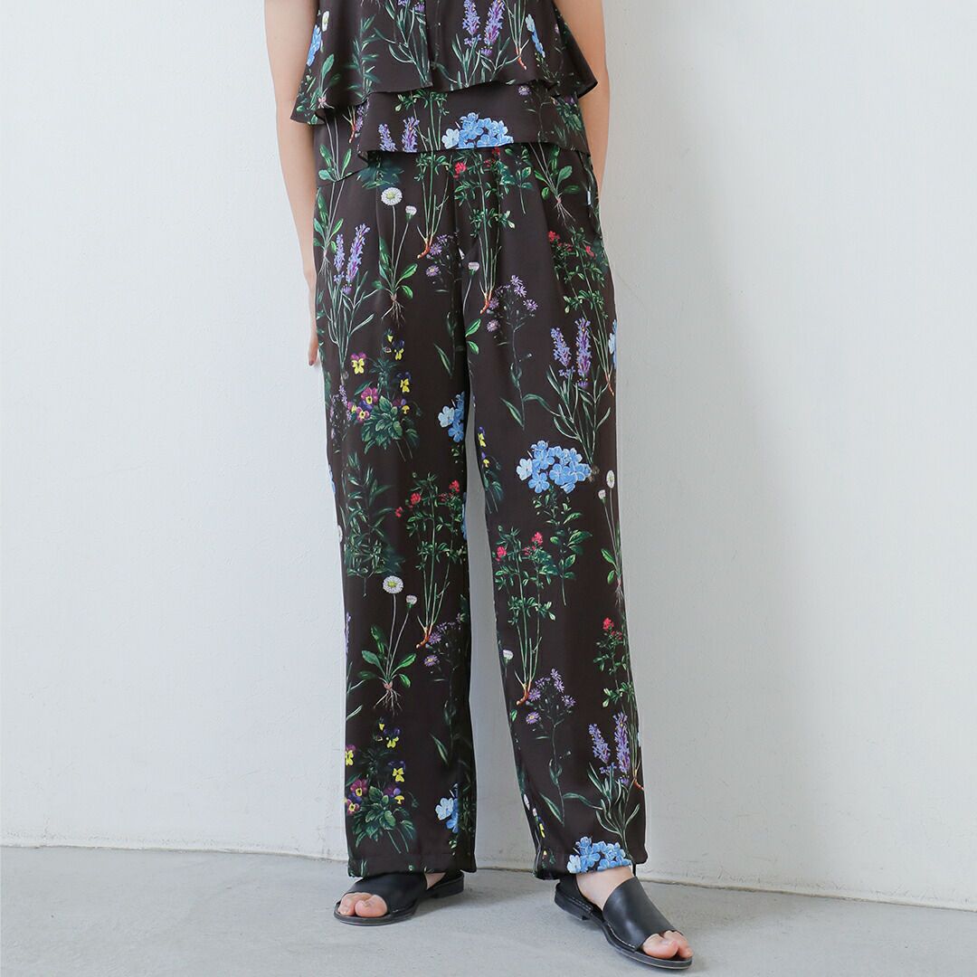 TICCA ティッカ フラワー プリント パンツ tbfs-422 レディース 2026ss