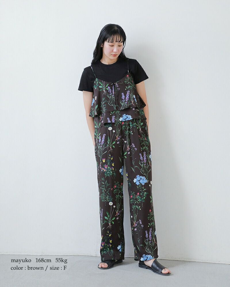 TICCA ティッカ フラワー プリント パンツ tbfs-422 レディース 2026ss