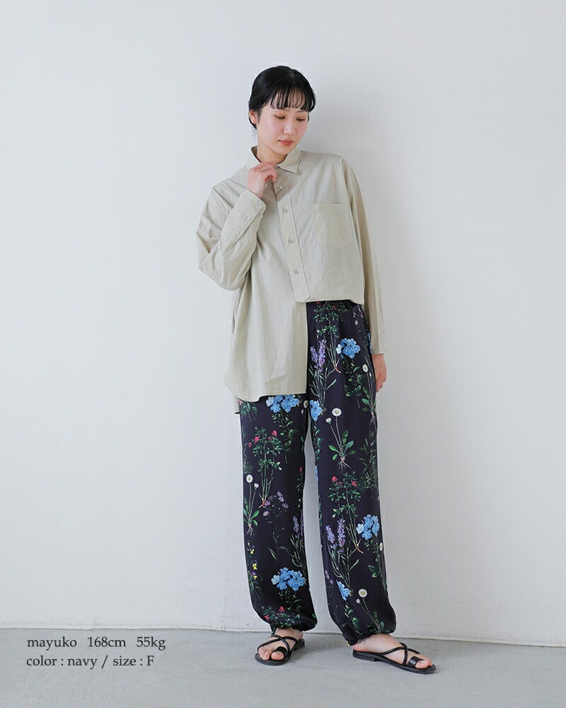 TICCA ティッカ フラワー プリント パンツ tbfs-422 レディース 2026ss