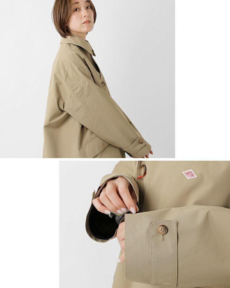 DANTON 3レイヤークロス ショートバルマカーンコート WOMEN 000000043614-15.jpg?size=l&w=