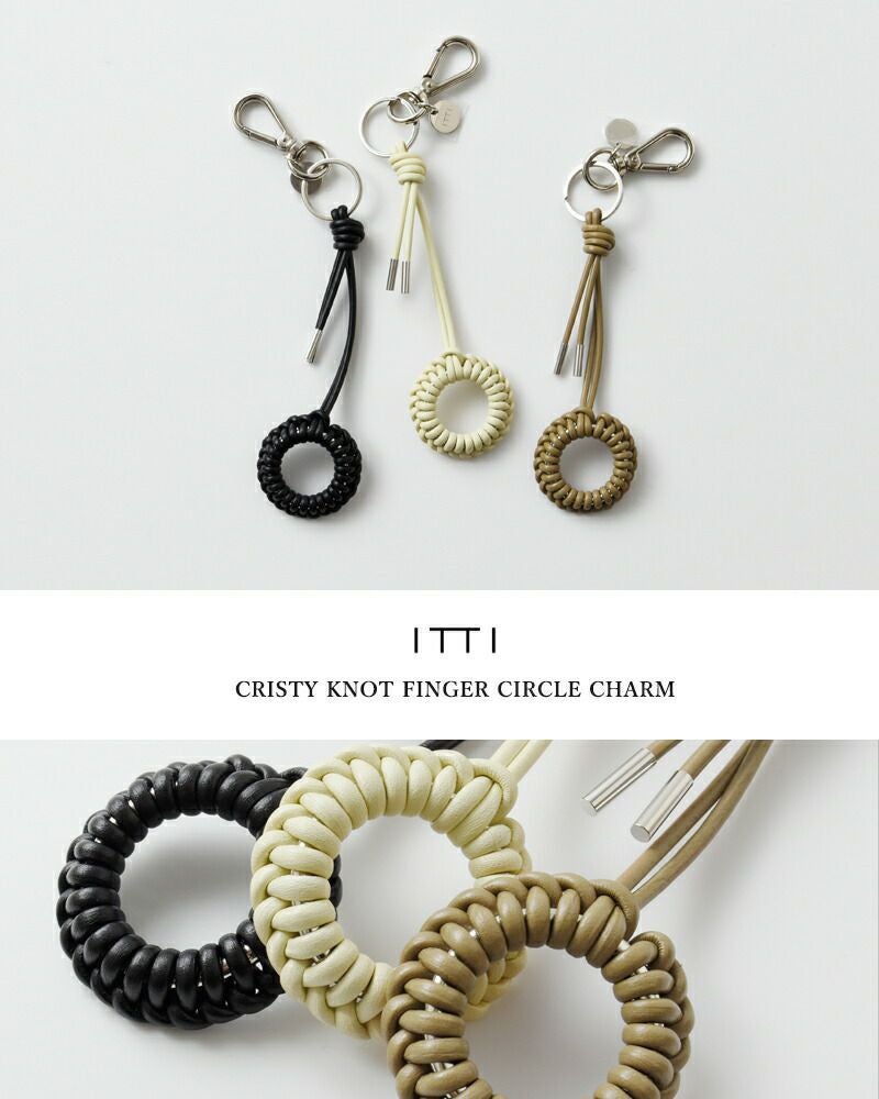 ITTI イッチ クリスティ ノット フィンガー サークル チャーム “CRISTY
