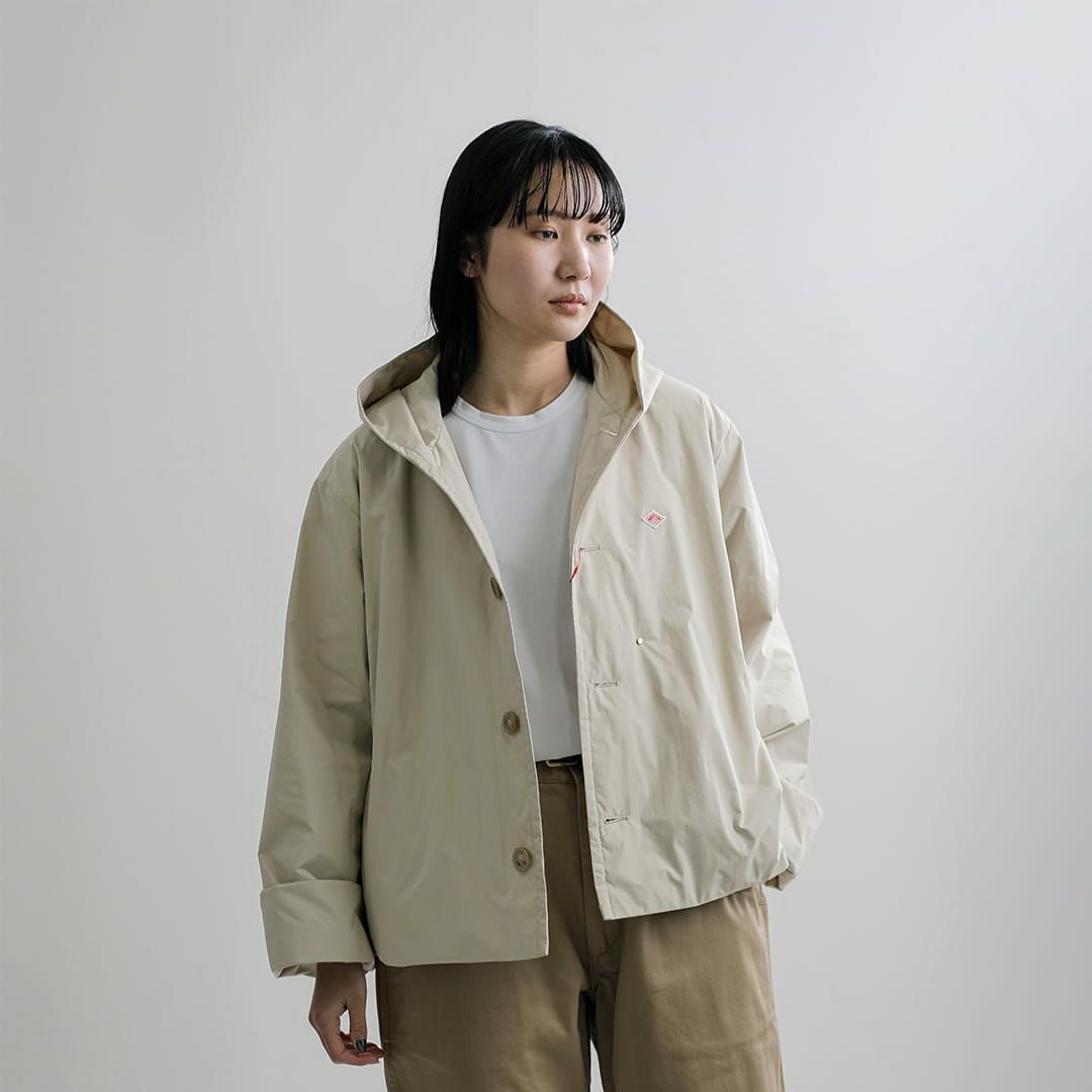 DANTON ダントン インサレーション ピーチタフタ フーデッド