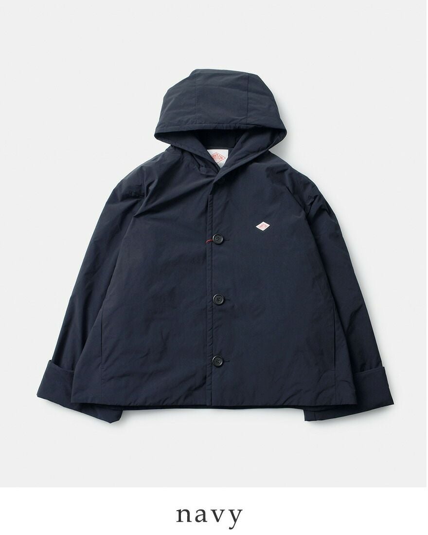 20%OFF】DANTON ダントン インサレーション ピーチタフタ フーデッド