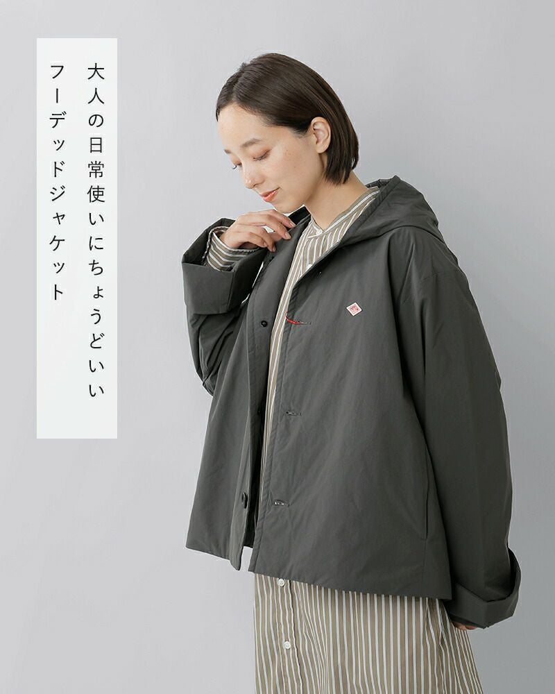 DANTON ダントン インサレーション ピーチタフタ フーデッド DANTON ダントン インサレーション ピーチタフタ フーデッド