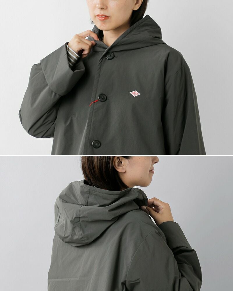 DANTON ダントン インサレーション ピーチタフタ フーデッド