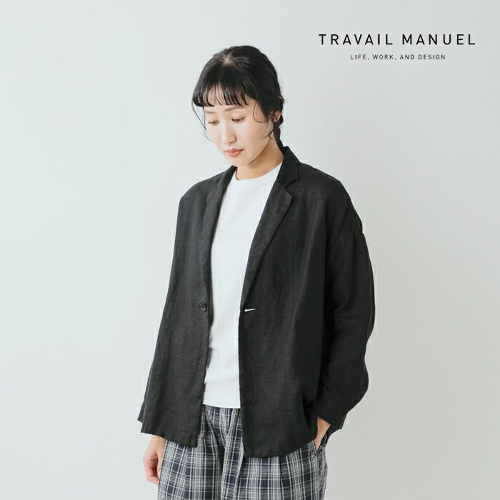 日本製 TRAVIL MANUEL ショートコート 日本製 TRAVIL MANUEL ショートコート