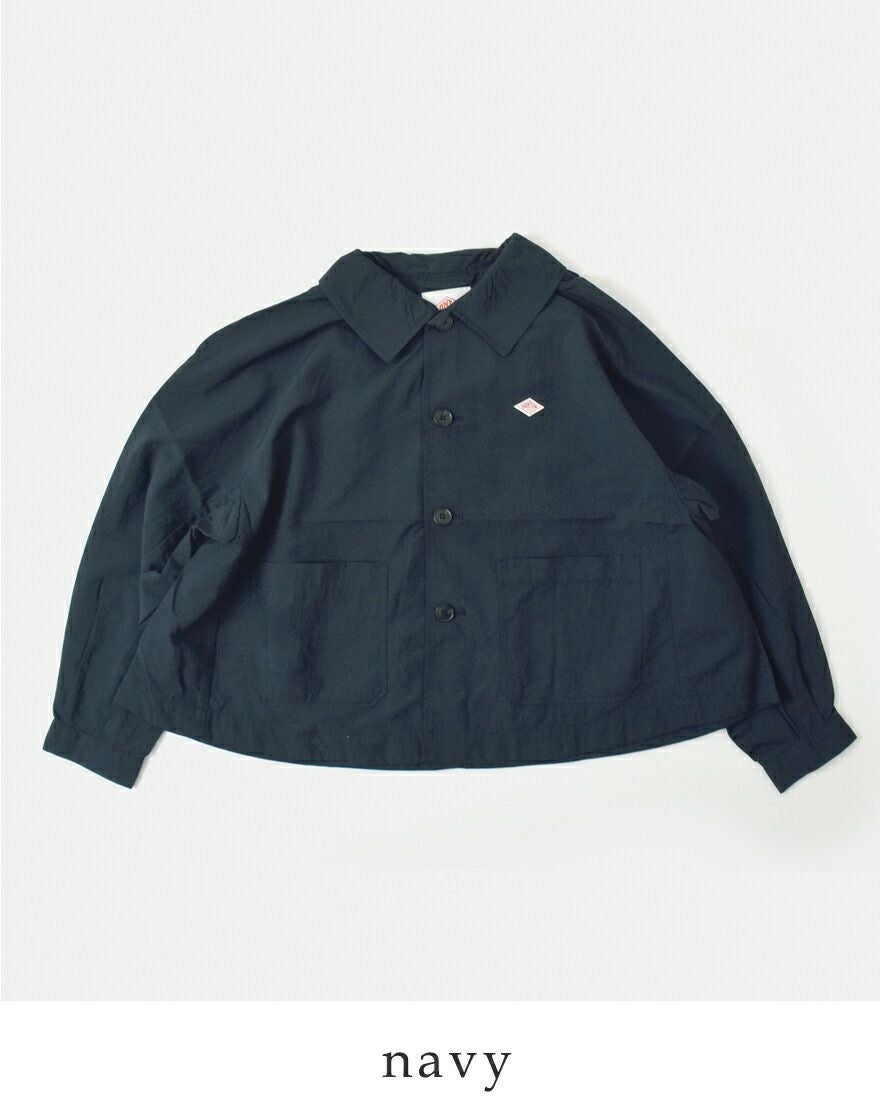 DANTON ダントン ナイロンオックス ドルマンスリーブ ジャケット dt