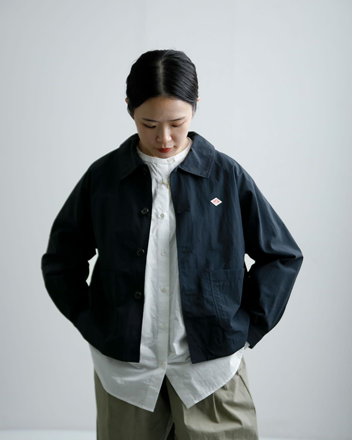 ダントン　 楽天市場】◇DANTON(ダントン)MIDDLE DOWN ZIP VEST ミドルダウン
