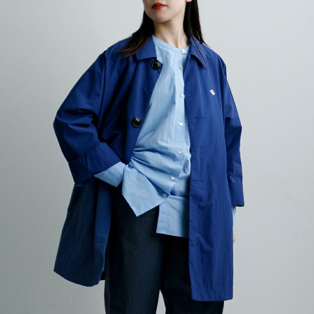 DANTON ダントン ナイロンオックス ドルマンスリーブ ステンカラー