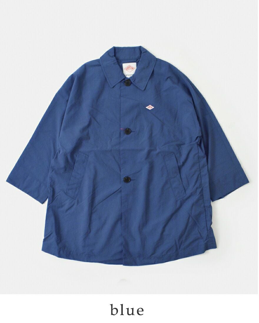 DANTON ダントン ナイロンオックス ドルマンスリーブ ステンカラー