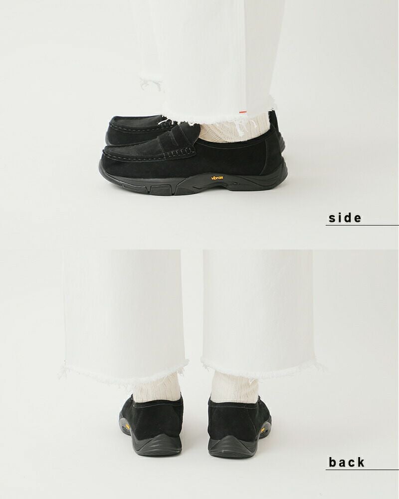 molle shoes モールシューズ 撥水 カウレザー ハイブリッド コイン