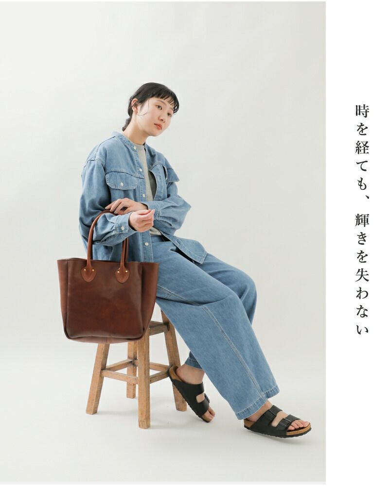 VASCO ヴァスコ OLD OIL レザー オールド トートバッグ ミディアム