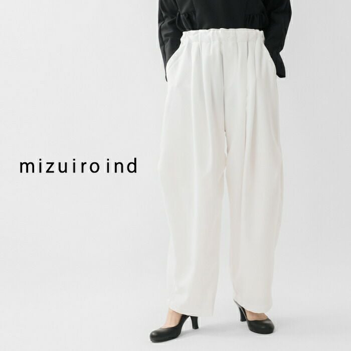 ミズイロインド mizuiro ind トロピカル ストレッチ ワイド カーゴ