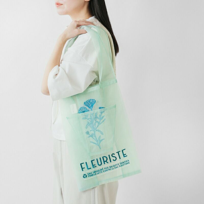 BRIGITTE TANAKA ブリジットタナカ 刺繍 トートバッグ “FLEURISTE” bt