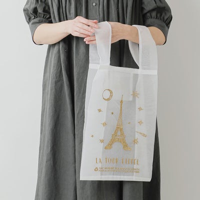 BRIGITTE TANAKA ブリジットタナカ 刺繍 トートバッグ PARIS TOUR 