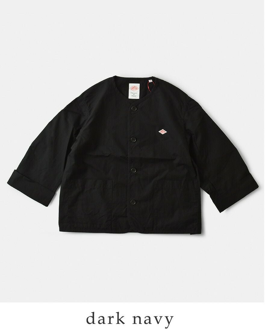 DANTON ダントン コットンリネン ウェザーワッシャー カラーレス