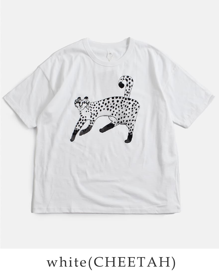 g グラム コットン 天竺 プリント Tシャツ “COMMENT / ALPHABET