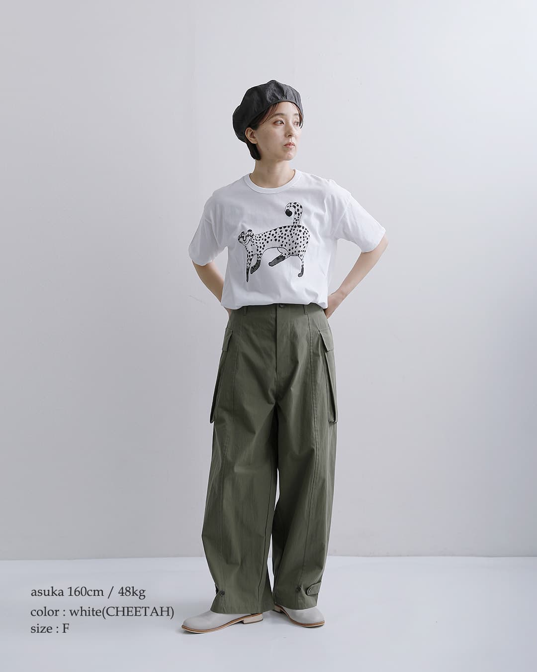 g グラム コットン 天竺 プリント Tシャツ “COMMENT / ALPHABET