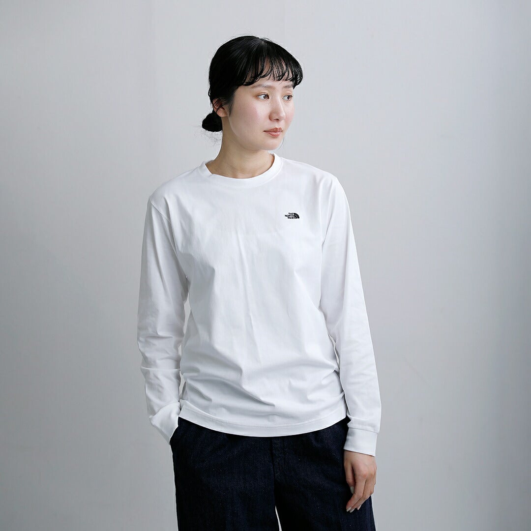 THE NORTH FACE ロングスリーブ フラッシュドライ ヌプシ コットン T