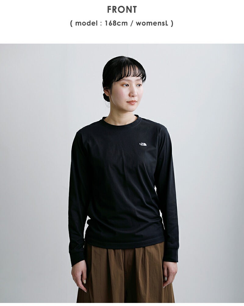 THE NORTH FACE ロングスリーブ フラッシュドライ ヌプシ コットン T
