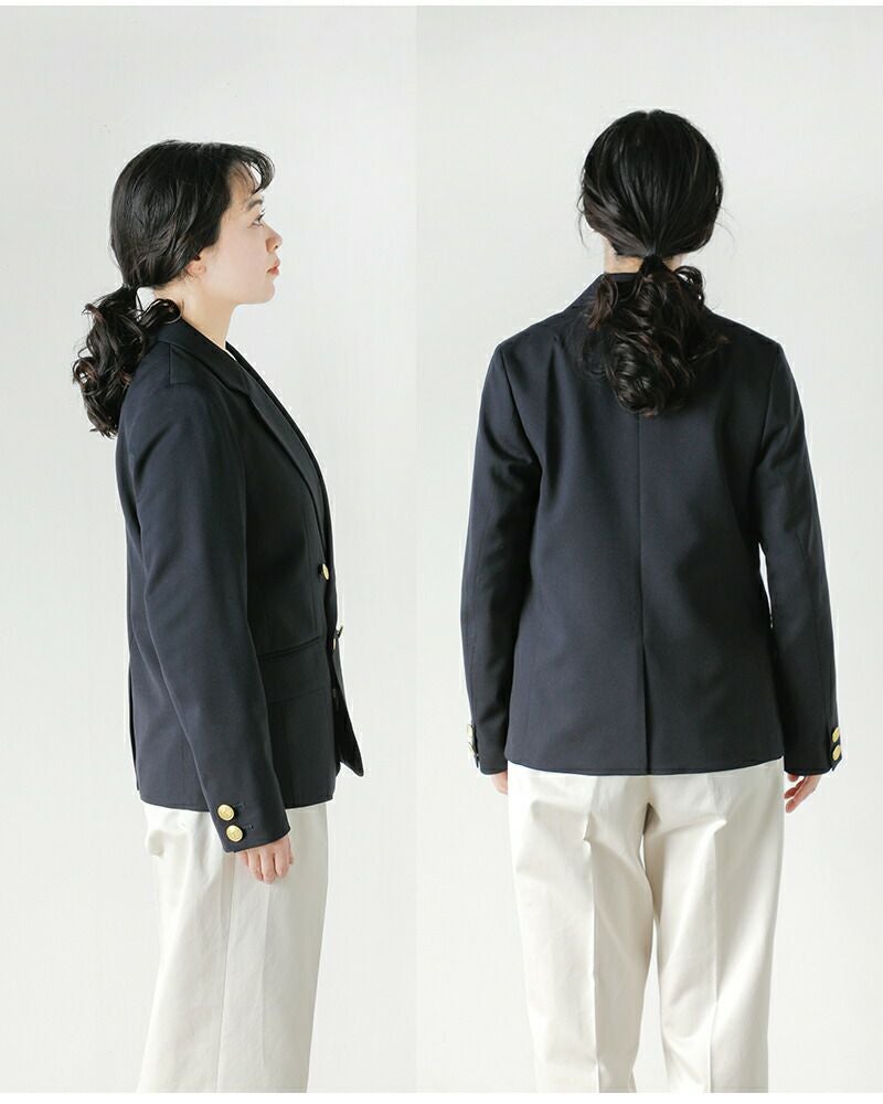 TICCA ティッカ ウール ダブル ジャケット tbfs-151 レディース 2026ss