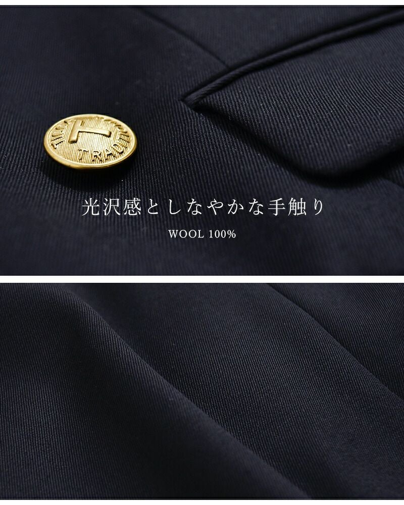 TICCA ティッカ ウール ダブル ジャケット tbfs-151 レディース 2026ss